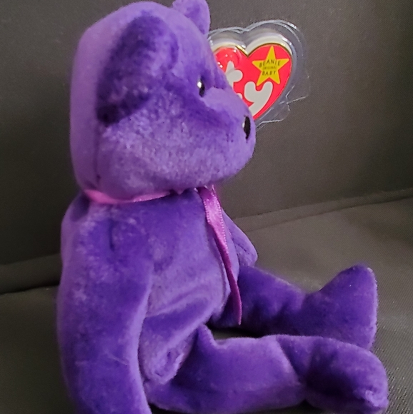 Ty Beanie Baby Princess Bear 1997 - Picture 6 of 8